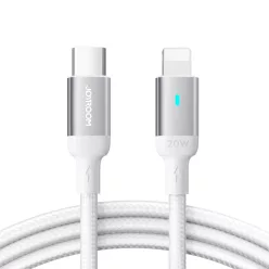   Joyroom S-CL020A10 Lightning - USB-C PD kábel 20W 480Mb/s 1.2m - fehér
