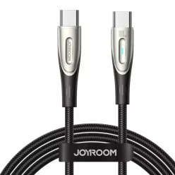   Joyroom Star-Light Series SA27-CC5 USB-C / USB-C kábel 100W 1.2m - fekete