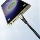 Joyroom Star-Light Series SA27-CC5 USB-C / USB-C kábel 100W 1.2m - fekete