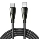 Joyroom Pioneer széria SA31-CL3 USB-C / Lightning 30W 1.2m kábel - fekete