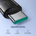 Joyroom Pioneer Series SA31-CC5 USB-C / USB-C kábel 240W 1.2m - fekete