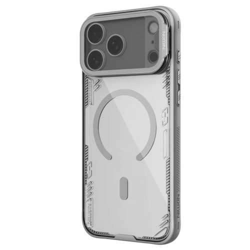 iPhone 17 Pro Max Nillkin Iceblade Prop mágneses tok Alkonyi szürke