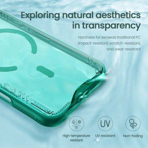 iPhone 17 Pro Max Nillkin Iceblade Prop mágneses tok Alkonyi szürke