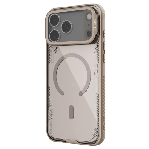 Apple iPhone 17 Pro Max Dune Brown Nillkin Iceblade Prop mágneses tok