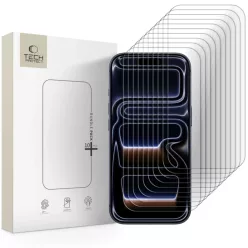   iPhone 16/17/17 Pro Tech-Protect Bundle 10-pack átlátszó üvegfólia