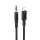Borofone kábel AUX BL25 Nice - Lightning 3,5 mm jack - 1 méter fekete