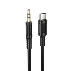   Borofone AUX Kábel BL25B Nice – Type-C to jack 3,5mm – 1 méter fekete