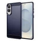 Techsuit - Carbon Szilikon - Samsung Galaxy S25 Edge - Kék tok