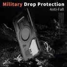 Techsuit - CamVault MagSafe - Samsung Galaxy A14 4G / A14 5G - Fekete tok