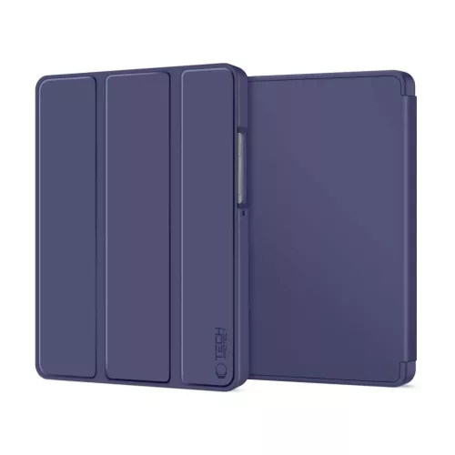 Galaxy Tab A9+ / A11+ Plus 11.0 X210 / X215 / X216 / X230 / X235 / X236 tok Tech-protect Smartcase, Haditengerészeti kék