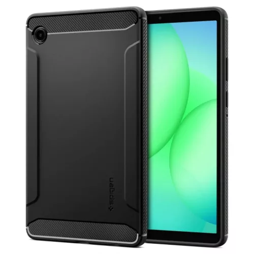 Samsung Galaxy Tab A11 Spigen Rugged Armor tok, Fekete