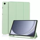 Samsung Galaxy Tab A11 / A9 Matcha Zöld Techsuit Flex Trifold (tolltartóval) tok