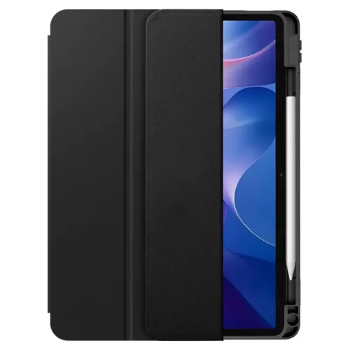 Samsung Galaxy Tab A11 / A9 Lila Techsuit - Flex Trifold (Ceruzatartóval) tok
