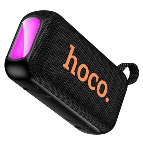 Bluetooth Hangszóró Hoco HC32, 2 x 10W, TWS, RGB, Fekete