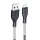Forcell F-Energy 2,4A 12W Lightning USB kábel Carbon 1 m CB-01A fekete