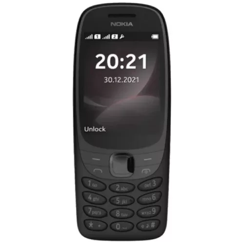 Nokia 6310 TA-1607 telefon fekete
