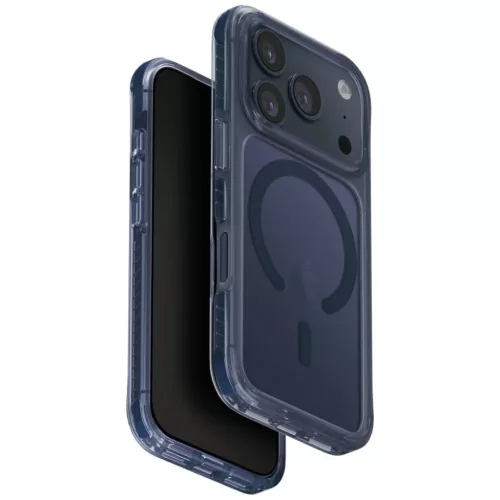 iPhone 17 Pro UNIQ Combat Magclick Töltős tok Kék