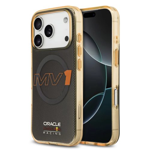 iPhone 17 Pro Max Szürke Red Bull PC Double Layer MV1 MagSafe tok