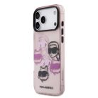 iPhone 17 Pro Max Pink Karl Lagerfeld IML Multi K&CH Heads tok