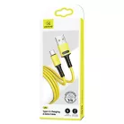USAMS U52 USB-C 2A Gyors Töltő Kábel 1m sárga SJ436USB03 (US-SJ436)