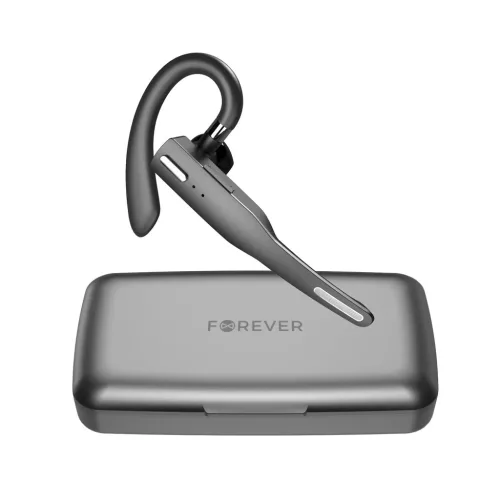 Forever BH-100 vezeték nélküli headset töltőtokkal fekete