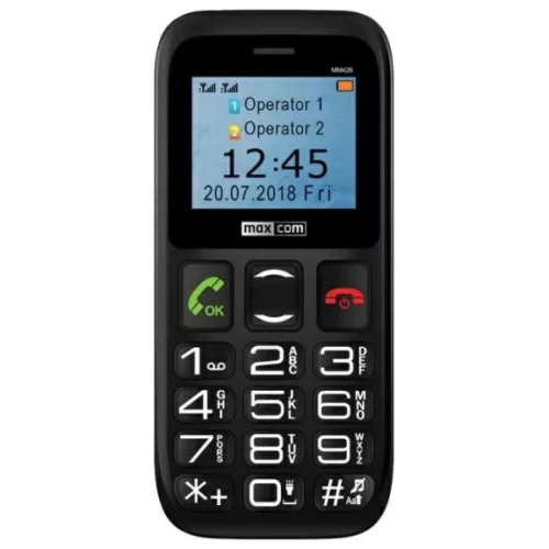 Mobiltelefon GSM MAXCOM MM 426SE FEKETE