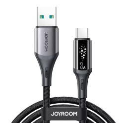 Kabel Joyroom S-A60 StarTalk 3A USB-A - USB-C 1,2m - fekete