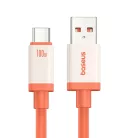 USB-A-ról USB-C-re kábel Baseus Zero Degree Series, 100W, 2m, Piros