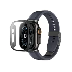   AmazingThing Radix üvegfólia tok Apple Watch Ultra 3 49mm - Fekete
