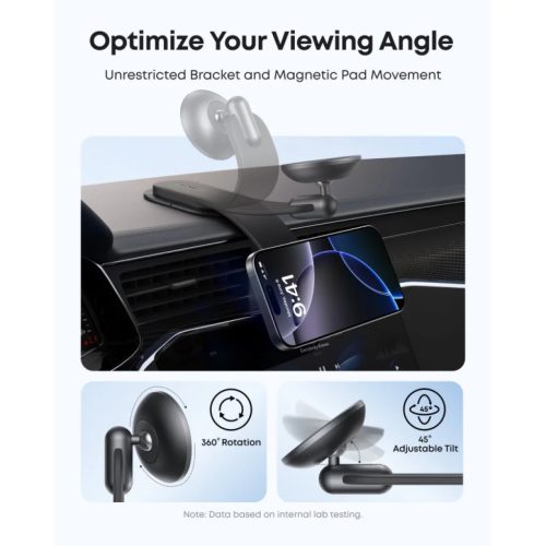 Magnetic Car Holder Anker Nano, Univerzális, Fekete A9110H11