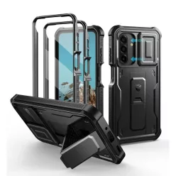 Samsung Galaxy A17 ütésálló tok Dexnor kitámasztós