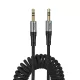 3.5 mm-ről 3.5 mm-re audio kábel Hoco UPA33, 1.5 m, fekete