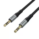 3.5 mm-ről 3.5 mm-re audio kábel Hoco UPA33, 1.5 m, fekete