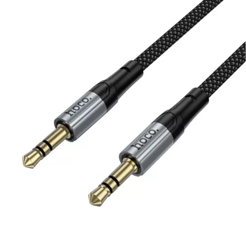 3.5 mm-ről 3.5 mm-re audio kábel Hoco UPA33, 1.5 m, fekete