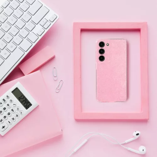 Xiaomi Redmi 15 4G tok áttetsző tok 2 mm rózsaszín