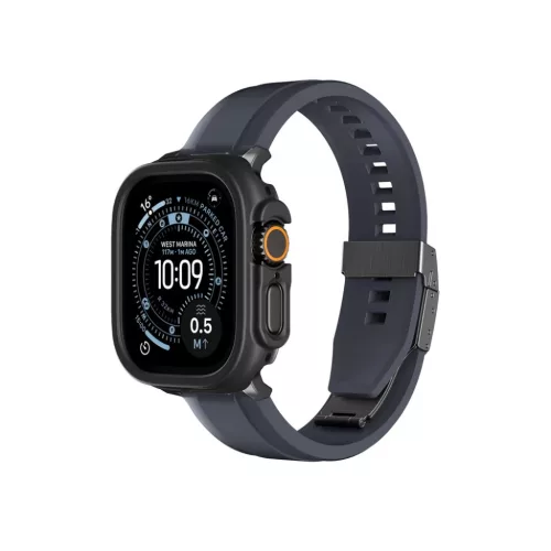 AmazingThing Minimal védőtok Apple Watch Ultra 3 49mm - Fekete tok