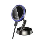 Vezeték nélküli autós töltő Hoco HW33, 15W, 1.67A, Szürke