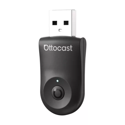 Ottocast Mini Wireless Carplay / Android Auto Adapter Apple iPhone / Android készülékekhez, Fekete CA505-T