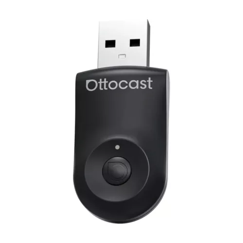 Ottocast Mini Wireless Carplay / Android Auto Adapter Apple iPhone / Android készülékekhez, Fekete CA505-T