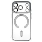 Metallic Magsafe tok iPhone 17 Pro Max Silver tok