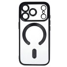 Metallic Magsafe tok iPhone 17 Pro Max fekete tok