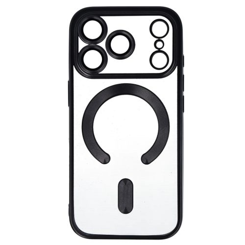 Metallic Magsafe tok iPhone 17 Pro Max fekete tok