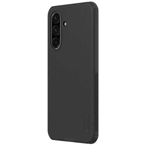 Samsung Galaxy A26 5G-hez Fekete Nillkin Super Frosted PRO Mágneses hátlap tok