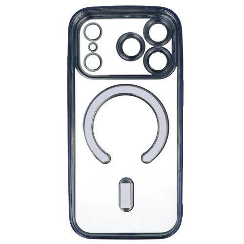 Metallic Magsafe tok iPhone 17 Pro Max kék tok