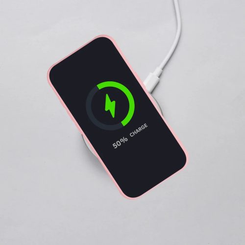 TELJES MATT MAG TOK kompatibilis MagSafe-fel IPHONE 15 Pro Max világos rózsaszín tok