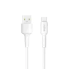 Maxlife MXUC-13 kábel USB-A - USB-C 1,0 m 3,0A fehér