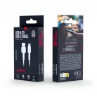 Maxlife MXUC-13 kábel USB-A - USB-C 1,0 m 3,0A fehér