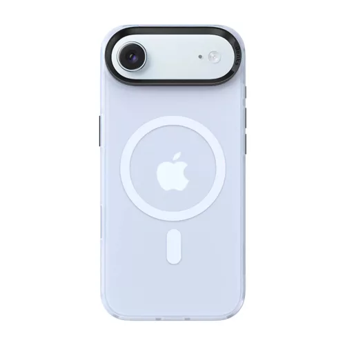 iPhone 17 Air-hez kék Benks Magnetic Lucid Armor tok (C068) (Kameravezérlő gomb)