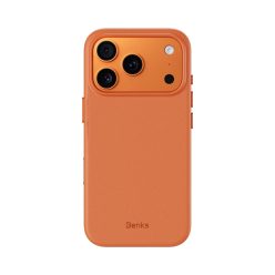   iPhone 17 Pro Max narancs Benks Magnetic Vita Pro Szilikon Tok (A070) (Kamera Vezérlőgomb)