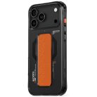 iPhone 17 Pro Max Skinarma Haxa tok mágneses töltéssel + fogantyú állvánnyal Grafit